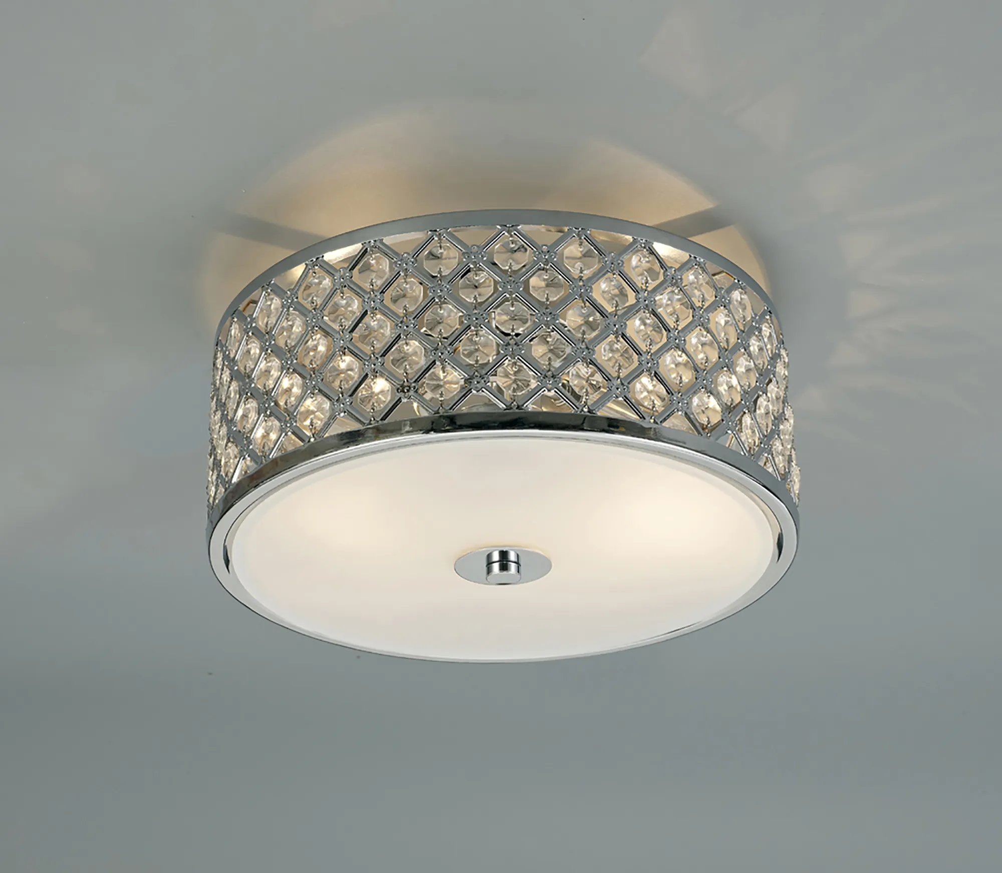 Sasha Crystal Ceiling Lights Deco Flush Crystal Fittings